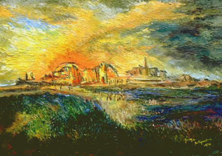 Tamil Art - Conflagration