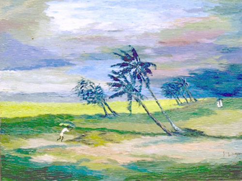 Tamil Art - Gathering Storm