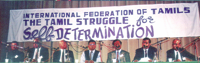 International Federation of Tamils Conference, 1996
