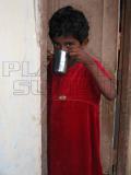 drinking tea