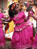 children performing