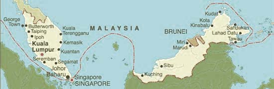 Malaysia Map