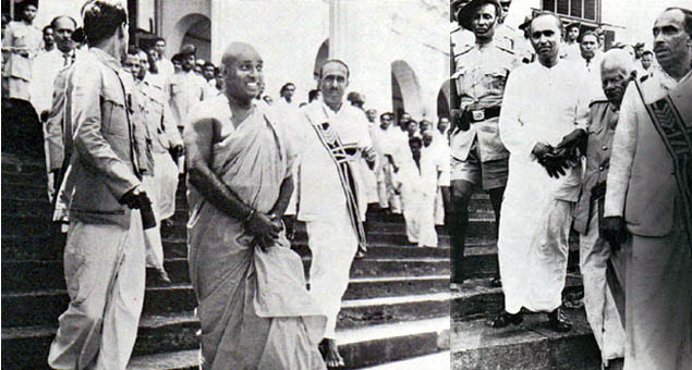 Buddharakita Thera and Somarama Thera