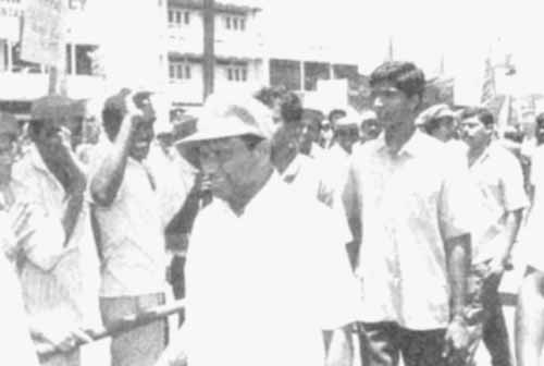 Sri Lanka President Premadasa minutes before Assassination