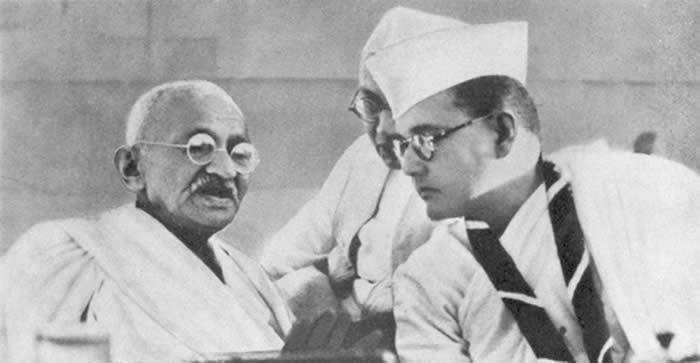 Gandhi and Bose