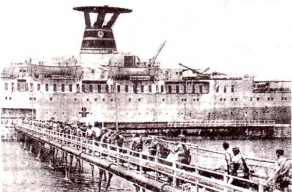 IPKF leaving Trincomalee