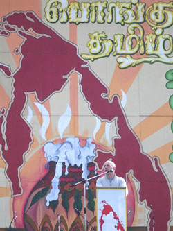 Liam MacUaid at London Pongu Thamil 2008